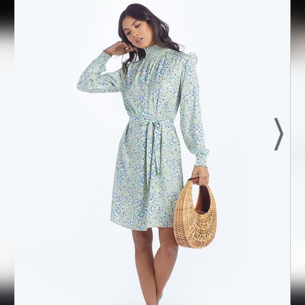 Summersalt Mock Neck Long Sleeve Sundress